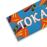 表札:バタフライ - タイル工房コルメーナ