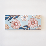 お香たて(タチアオイ) - タイル工房コルメーナ