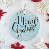 タイルのクリスマスオーナメント