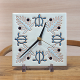 タイルの掛け時計:ホヌ