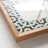 ミラー:ペルシャンフラワー - タイル工房コルメーナ