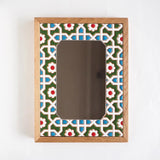 ミラー:ペルシャンフラワー - タイル工房コルメーナ