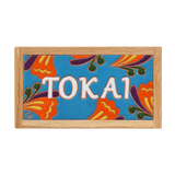 表札：バタフライ - タイル工房コルメーナ