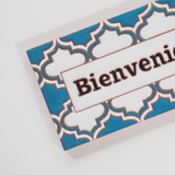 シエロ - モロッコデザインのタイル表札