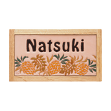 パイナップル - ハワイアンデザインのタイル表札