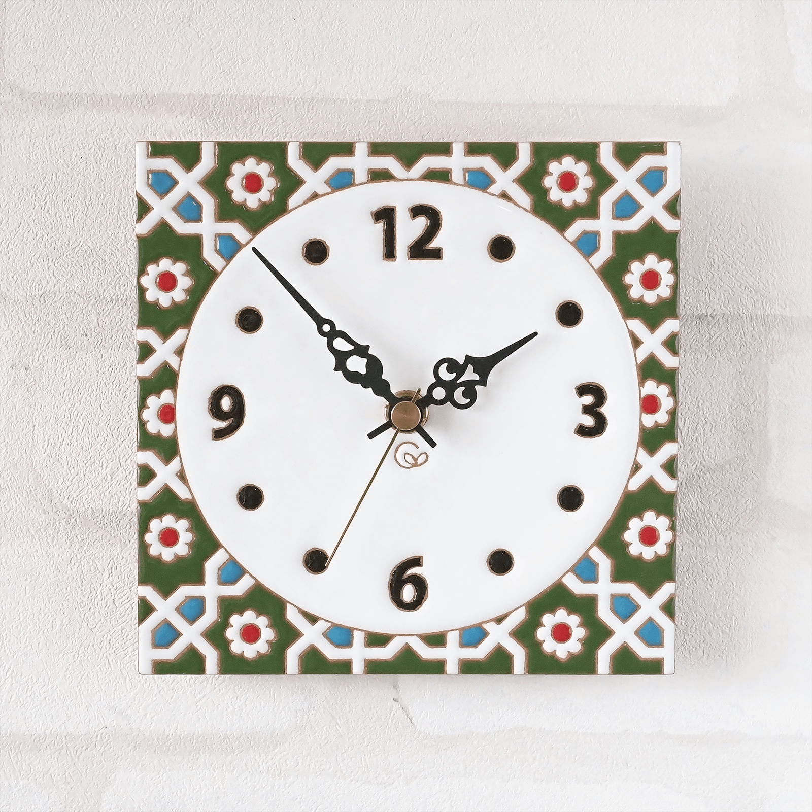 ペルシャ掛け時計 Amazon.co.jp: ペルシャ数字とファルシ数字 【12inch】壁掛け時計